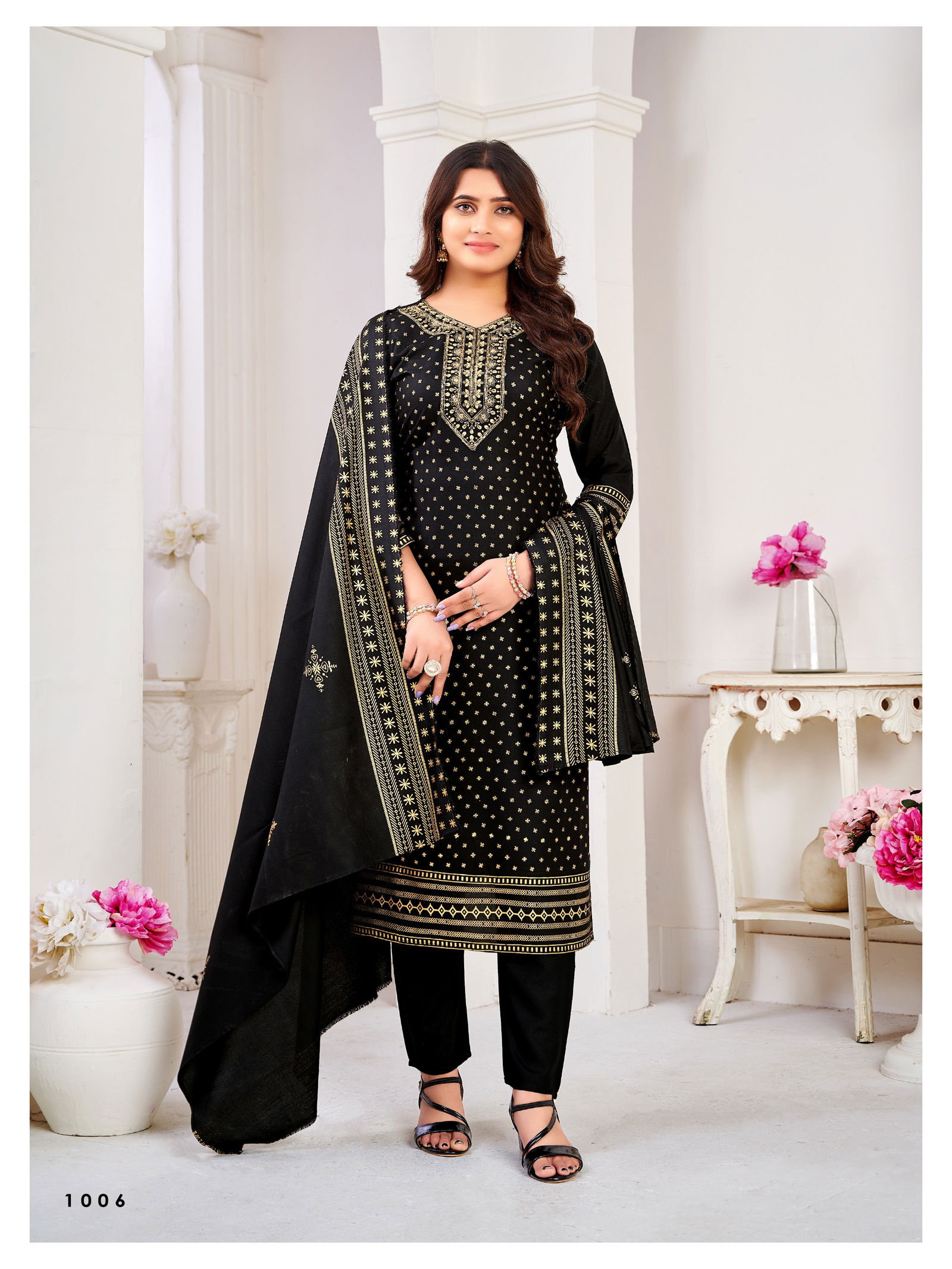 Ankita Vol 2 By Krishna Rayon Foil Printed Kurti With Bottom Dupatta Wholesale Online

